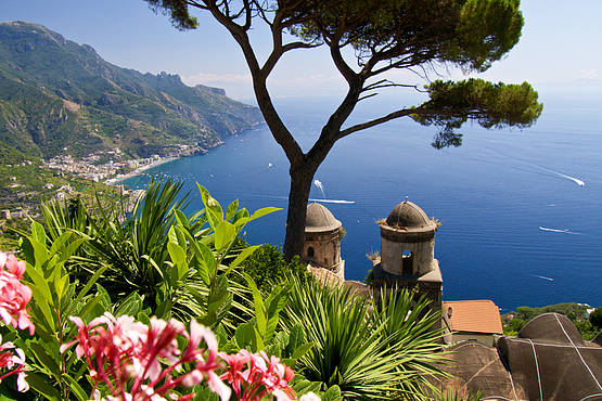Incredible views from Ravello on Italy's Amalfi Coast. Allegro Luxury Vacations. Brenda Ajay