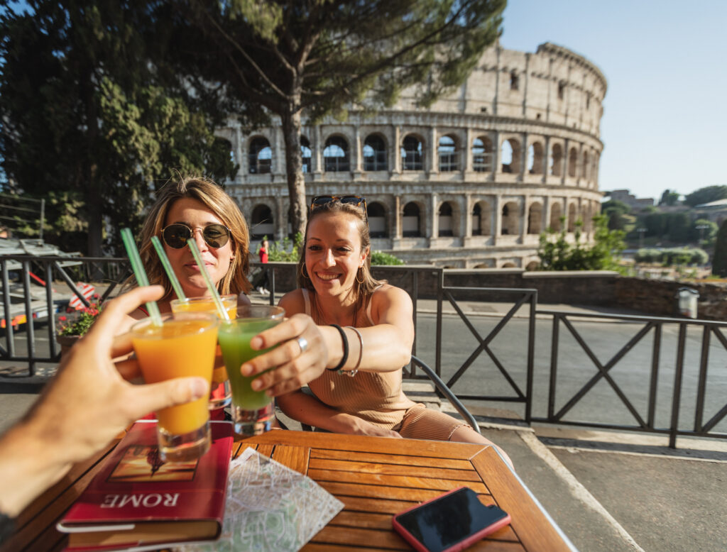 Family enjoying travel to Italy in 2026